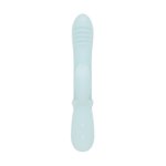 Good Vibes Only - Triple Stimulation Vibe - Soft Silicone - Blauw