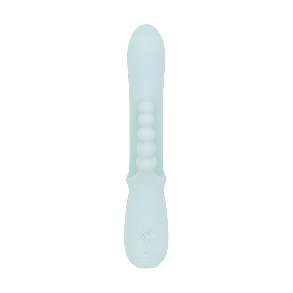 Good Vibes Only - Triple Stimulation Vibe - Soft Silicone - Blauw