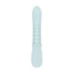 Good Vibes Only - Triple Stimulation Vibe - Soft Silicone - Blauw