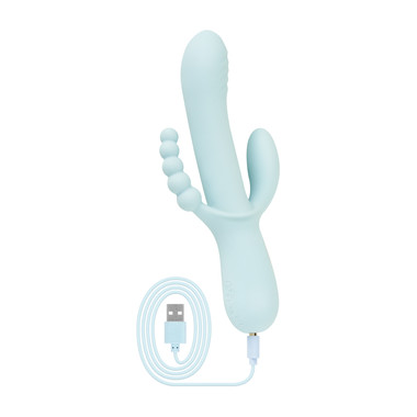 triple stimulation sex toy Triple Stimulation Vibration Sport Wearable Vibrator main image 1