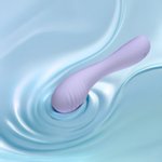 Good Vibes Only - G-spot Vibrator - Soft Silicone - Paars