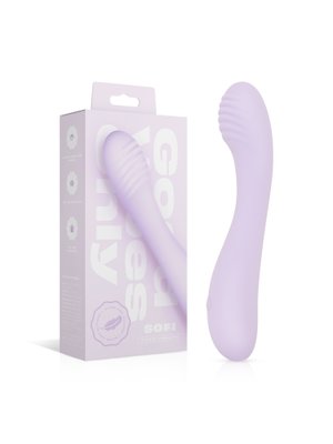 Good Vibes Only - G-spot Vibrator - Soft Silicone - Paars