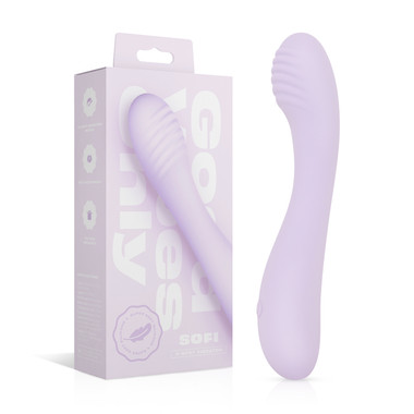 Good Vibes Only - G-Punkt-Vibrator - Weiches Silikon - Lila - EasyToys