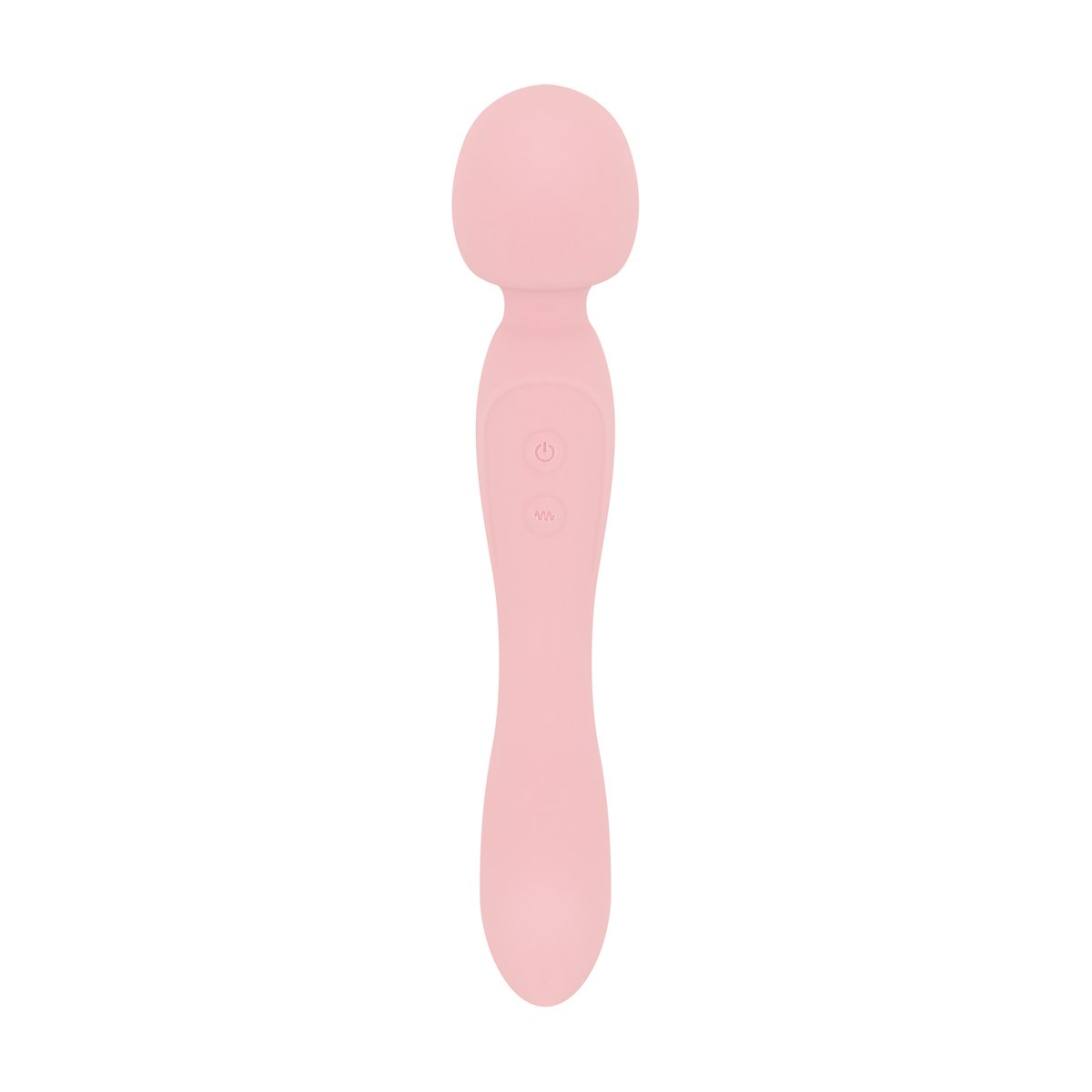 Good Vibes Only - Dubbelzijdige Wand Vibrator - Soft Silicone - Roze