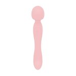 Good Vibes Only - Dubbelzijdige Wand Vibrator - Soft Silicone - Roze
