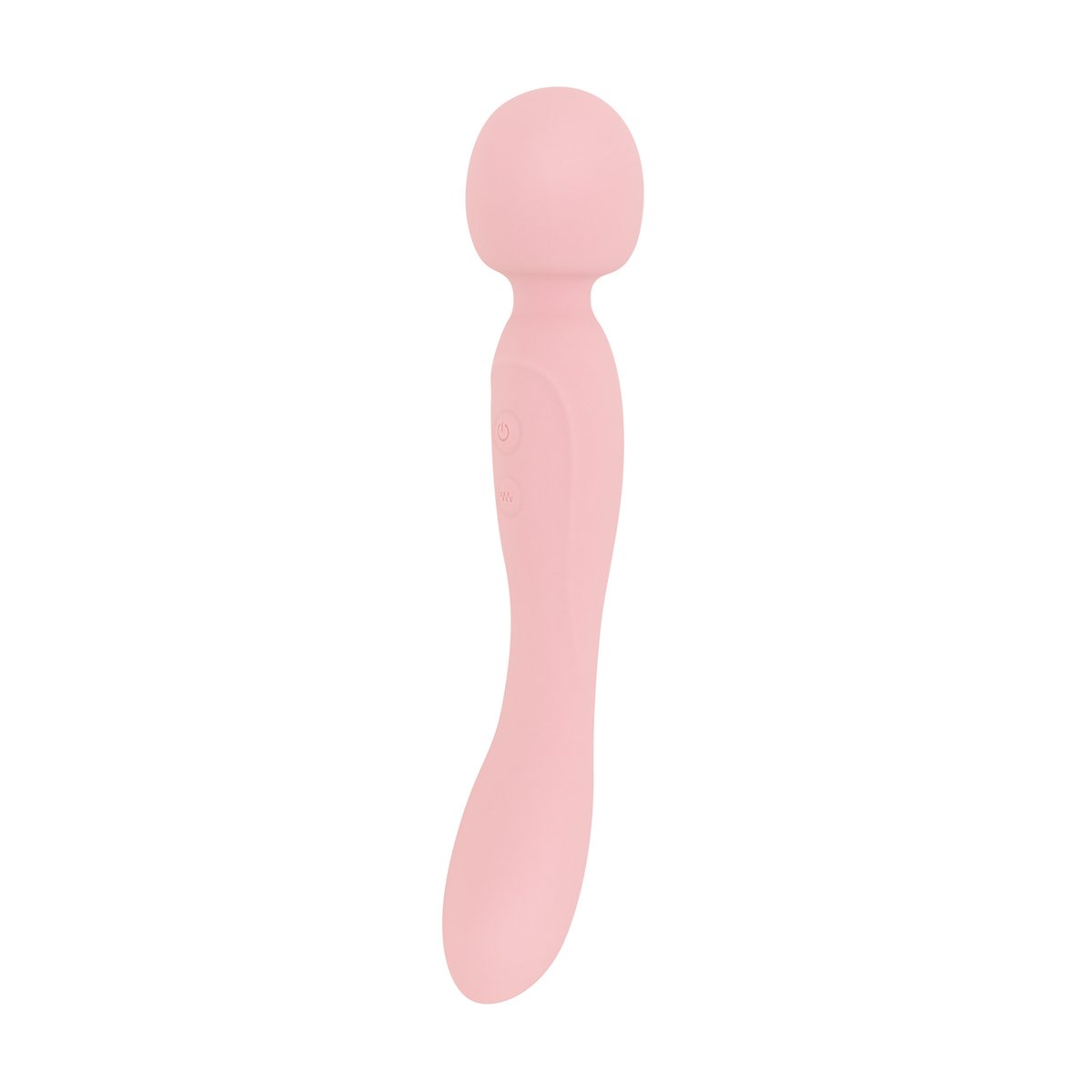 Good Vibes Only - Dubbelzijdige Wand Vibrator - Soft Silicone - Roze