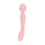 Good Vibes Only - Dubbelzijdige Wand Vibrator - Soft Silicone - Roze