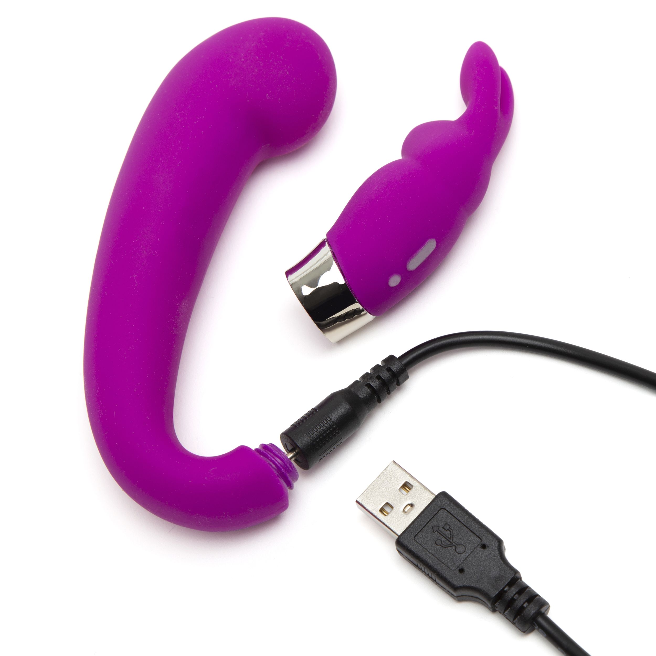 Happy Rabbit – G-Spot Clitorale Vibrator – Paars foto 3