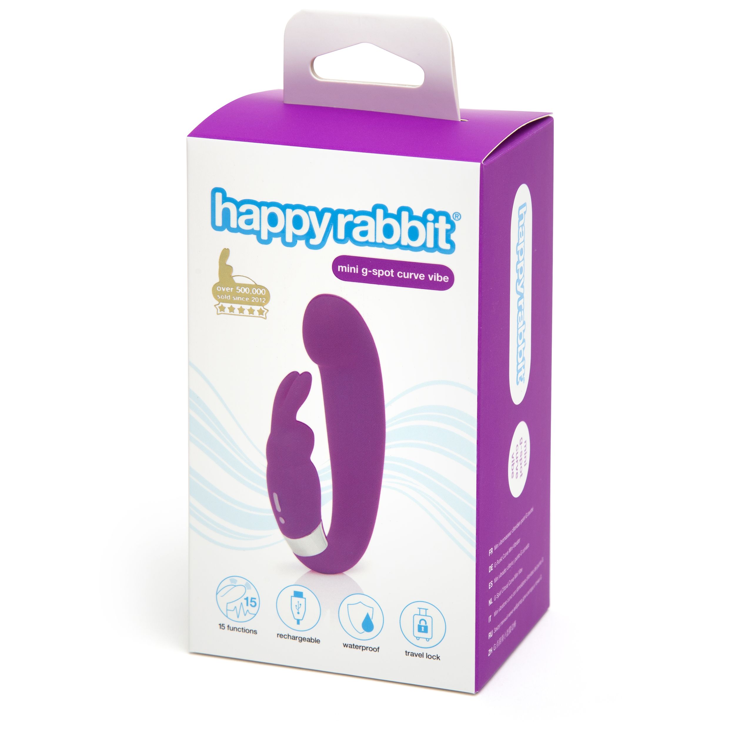 Happy Rabbit – G-Spot Clitorale Vibrator – Paars foto 4