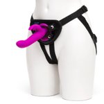 Happy Rabbit – Vibrerende Strap-On Set – Magenta