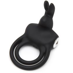 Happy Rabbit – Anello Stimolante con Coniglietto – Nero