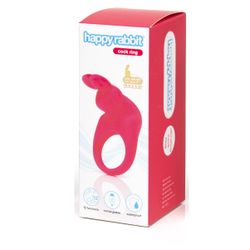 Happy Rabbit - Rechargeable Vibrating Rabbit Cock Ring Pink