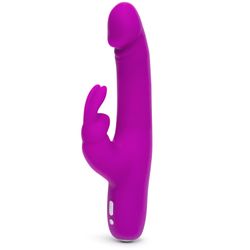 Happy Rabbit - Slimline Realistic Rabbit Vibrator Purple