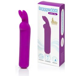 Happy Rabbit - Rechargeable Vibrating Bullet Purple