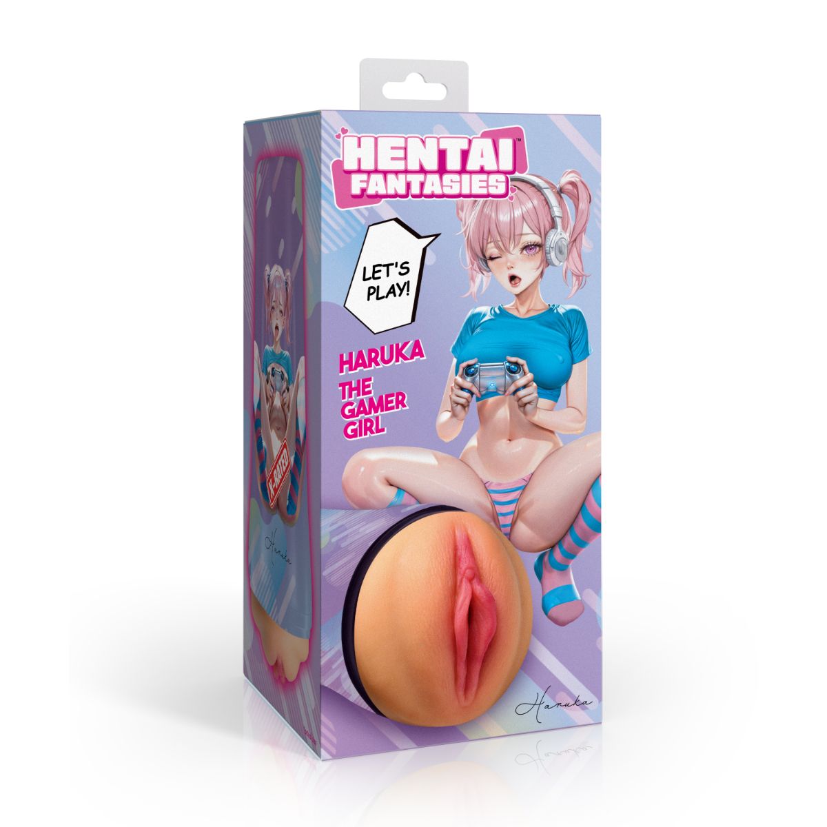 Hentai Fantasies - Haruka the Gamer Girl Pussy Masturbator foto 10