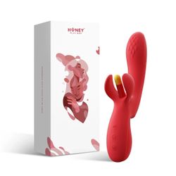 HoneyPlayBox – Fortexa Wibrator Tapping A-Spot – Czerwony