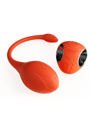HoneyPlayBox - LILI App-bestuurde Eivibrator Oranje