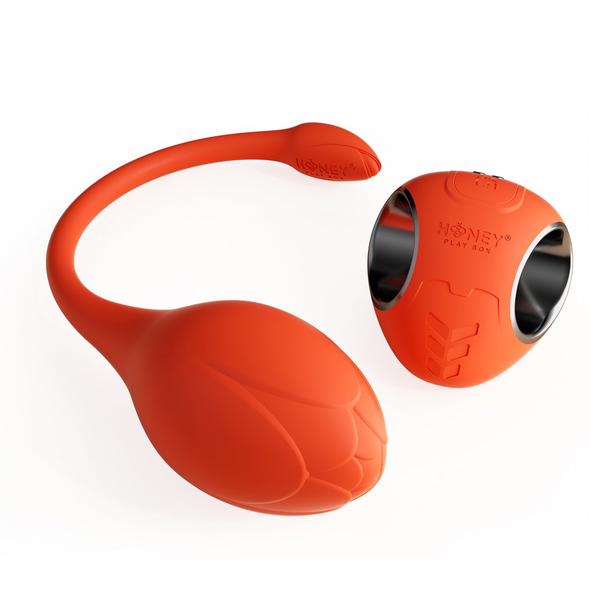 HoneyPlayBox - LILI App-bestuurde Eivibrator Oranje