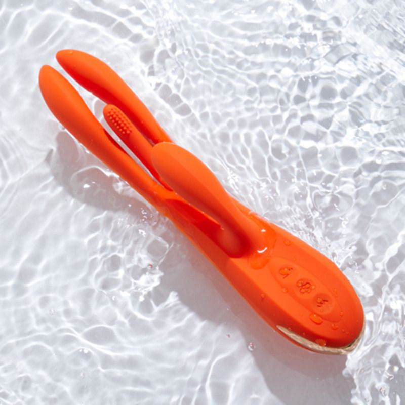 HoneyPlayBox - Terri App-controlled Kinky Finger Tapping Rabbit Vibrator Or foto 3