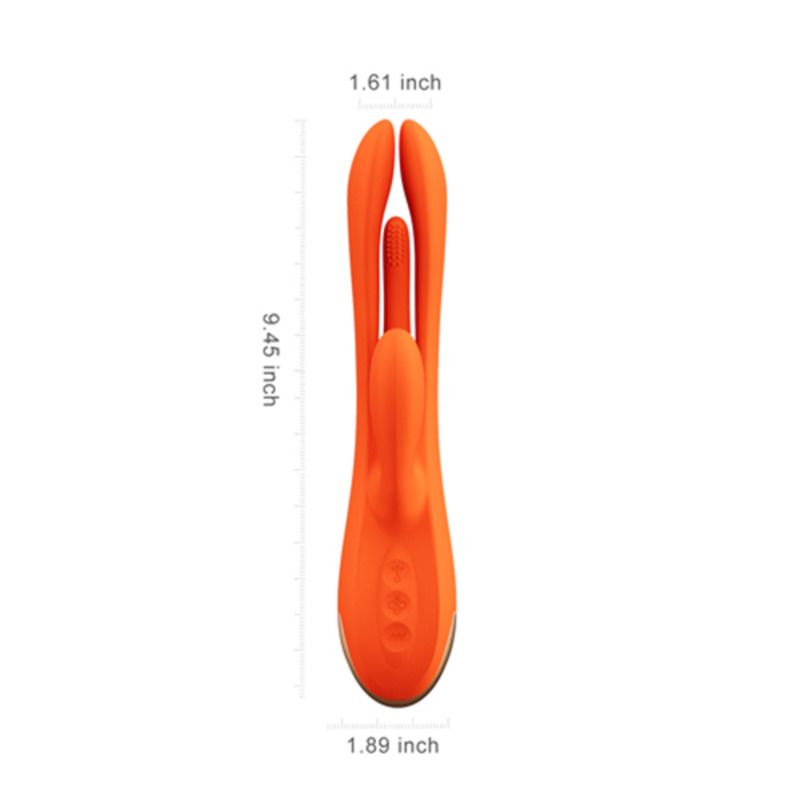 HoneyPlayBox - Terri App-controlled Kinky Finger Tapping Rabbit Vibrator Or foto 6