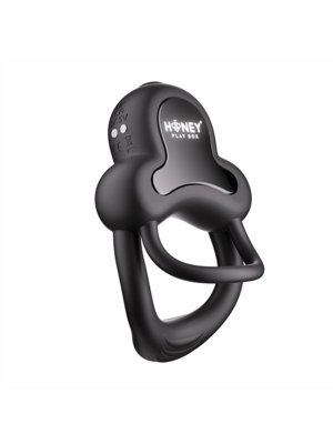 HoneyPlayBox - Anello-App-Controlled Vibrating Double Cock Ring with Clitor