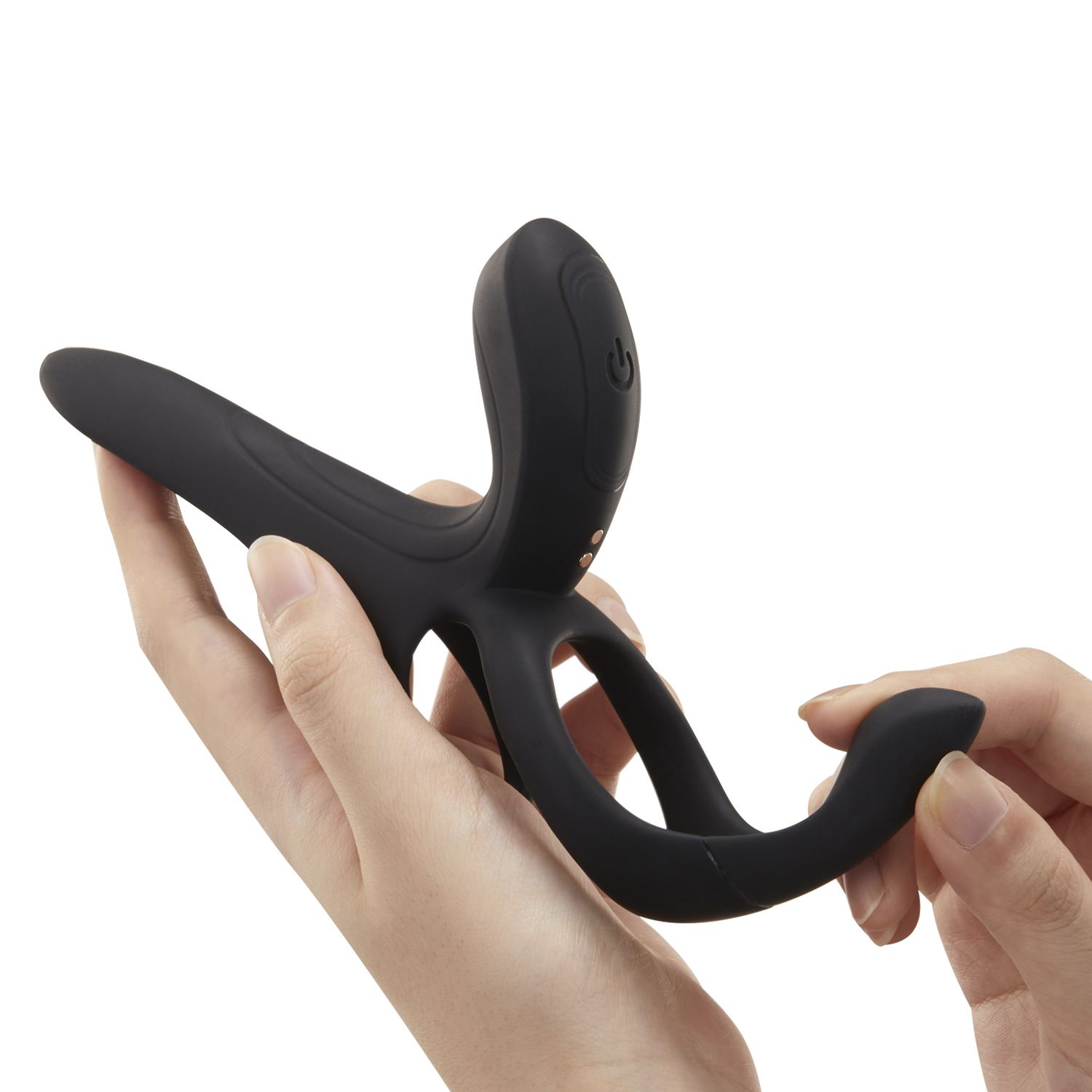 HoneyPlayBox - Pleasure Pivot App-bestuurde Vibrator voor Koppels Zwart foto 4
