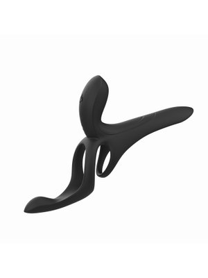 HoneyPlayBox - Pleasure Pivot App-bestuurde Vibrator voor Koppels Zwart