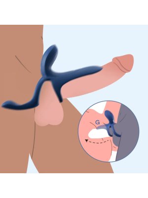 HoneyPlayBox - Pleasure Pivot App-bestuurde Vibrator voor Koppels Zwart