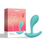 HoneyPlayBox - OLY 2 App-gestuurde Draagbare Clitoris- & G-spot Vibrator -
