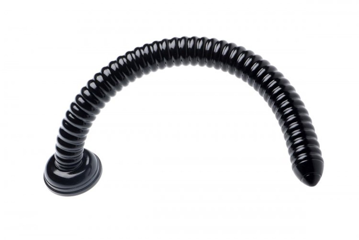 Ribbed Anal Snake Anaaldildo - 48 cm