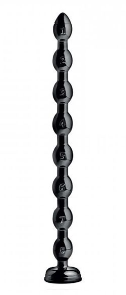 Beaded Anal Snake Anal Dildo - 19 Inch