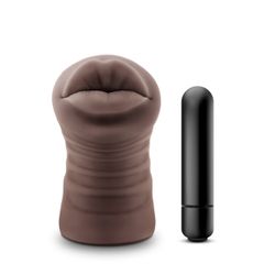 Hot Chocolate –Masturbator Renee z wibratorem pociskowym – Usta