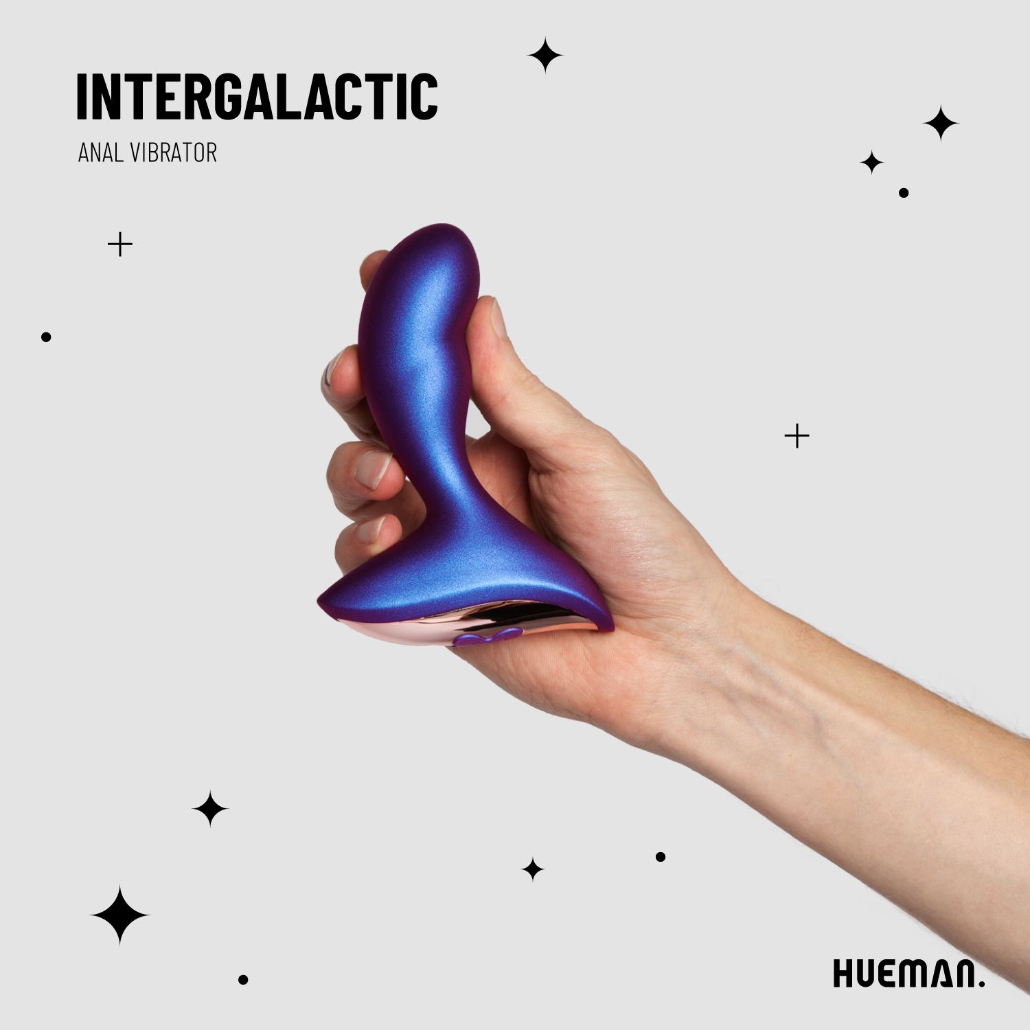 Hueman - Intergalactic Anal Vibrator - EasyToys