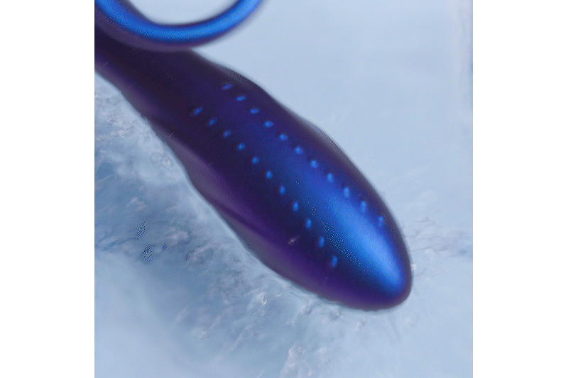 Hueman - Black Hole Anaal Vibrator Met Cockring