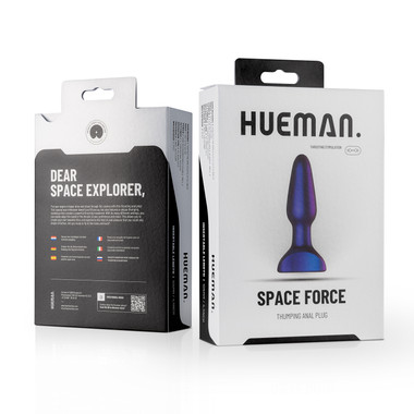 Hueman - Space Force Vibrating Anal Plug - EasyToys