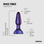 Hueman - Space Force Vibrerende en Stotende Buttplug