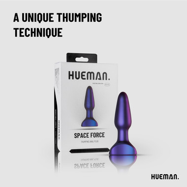 Hueman - Space Force Vibrating Anal Plug - Pabo