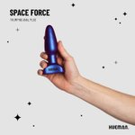 Hueman - Space Force Vibrerende en Stotende Buttplug