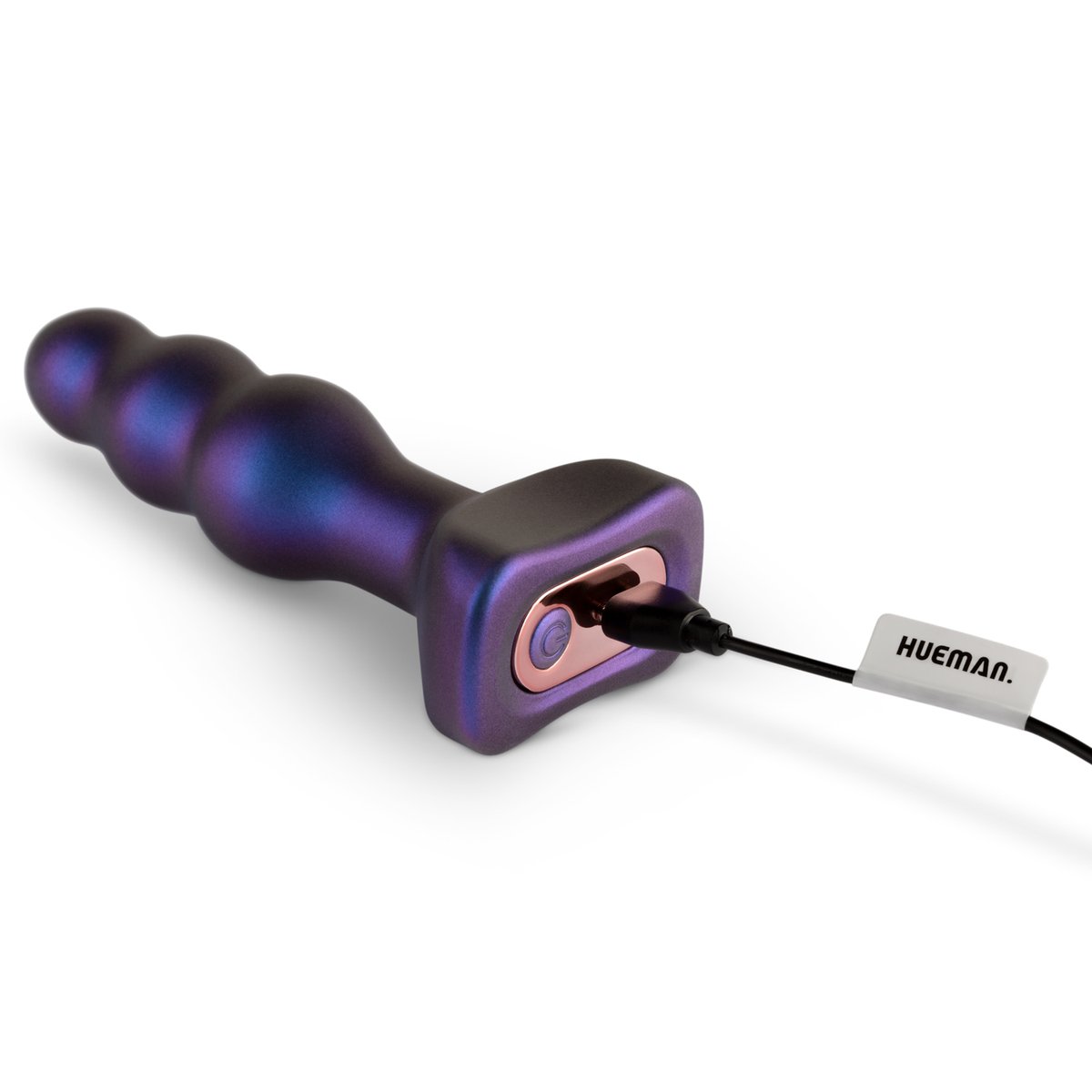 Hueman - Space Invader Vibrerende en Stotende Buttplug