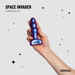 Hueman - Space Invader Vibrerende en Stotende Buttplug
