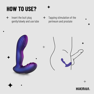 how do you use an anal plug Creature Cocks Unicorn Swirl Silicone Butt Plug main image 0