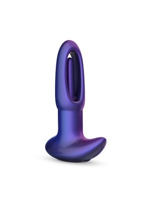 Hueman - Voyager Vibrerende Butt Plug met Tikfunctie - Paars