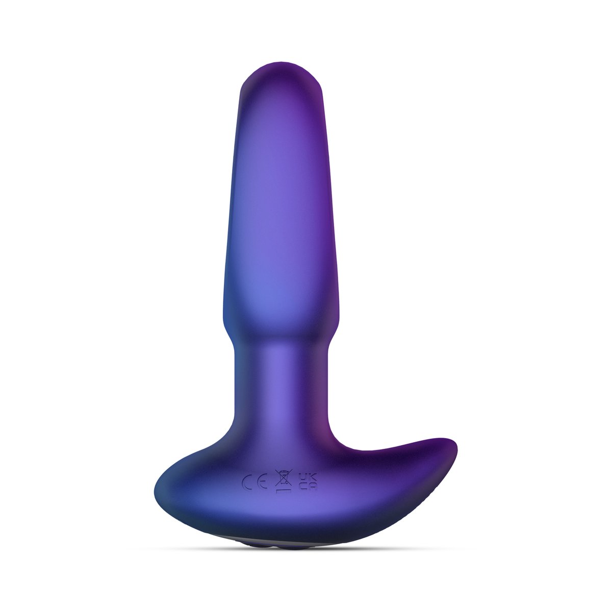 Hueman - Voyager Vibrerende Butt Plug met Tikfunctie - Paars