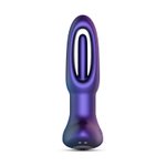 Hueman - Voyager Vibrerende Butt Plug met Tikfunctie - Paars