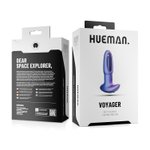 Hueman - Voyager Vibrerende Butt Plug met Tikfunctie - Paars