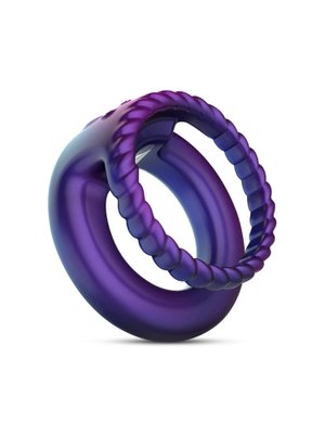 Hueman - Jupiter Vibrerende Cock- en Ballenring - Paars