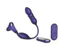 Hueman - Deep Impact Anillo para pene y testículos - Morado