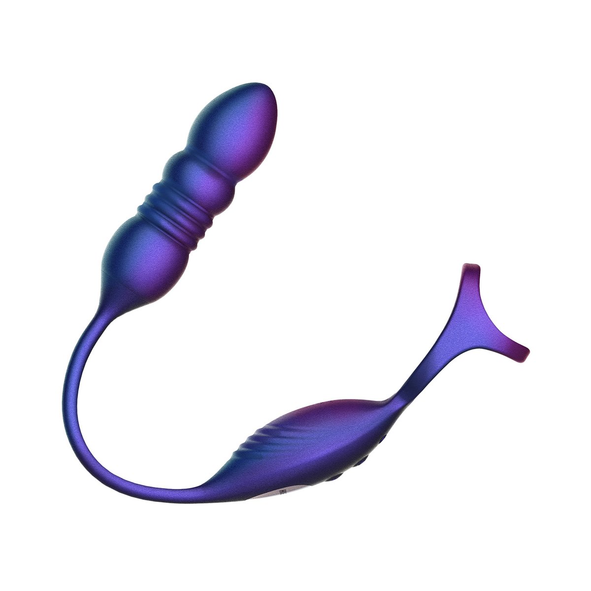 Hueman - Deep Impact Cock- & Ballring - Met Stotende Prostaatstimulator