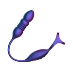 Hueman - Deep Impact Cock- & Ballring - Met Stotende Prostaatstimulator