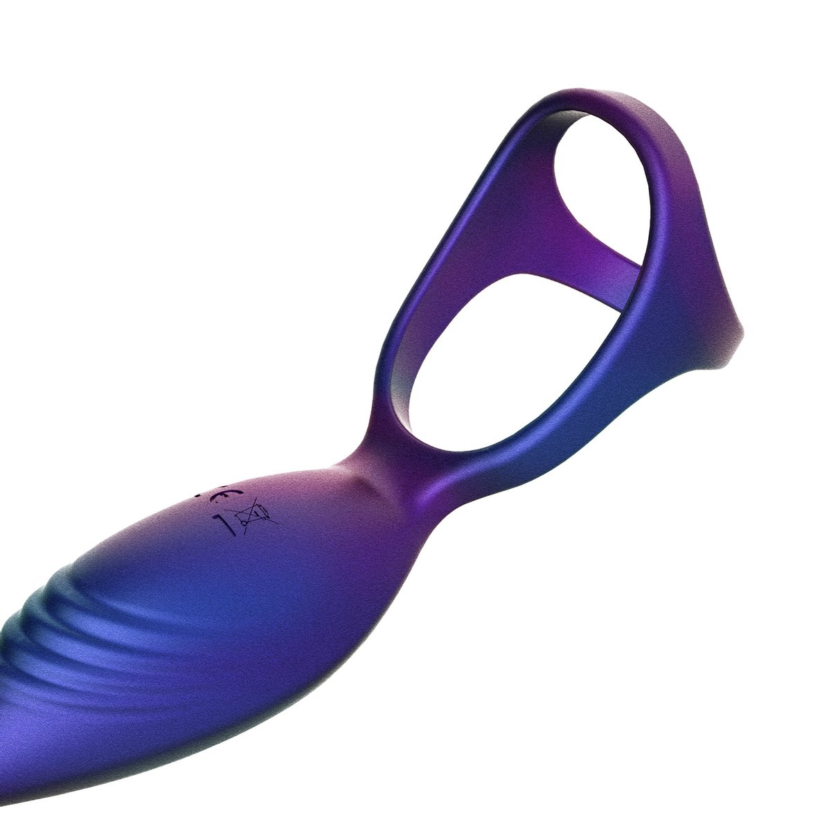 Hueman - Deep Impact Cock- & Ballring - Met Stotende Prostaatstimulator